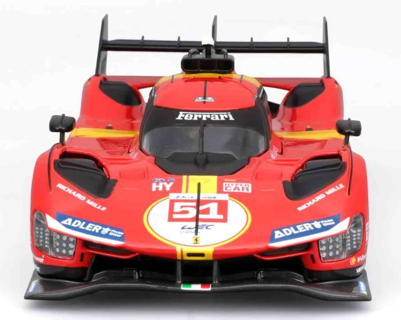 Ferrari 499P LMH (2023 24h Le Mans Champion) - Modellkit 1:24 bburago