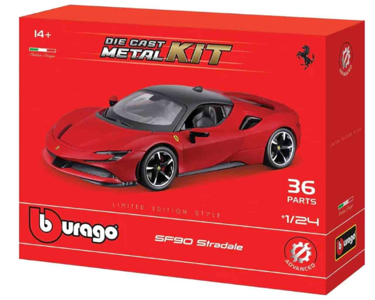 Ferrari SF90 Stradale - Modellkit 1:24 bburago
