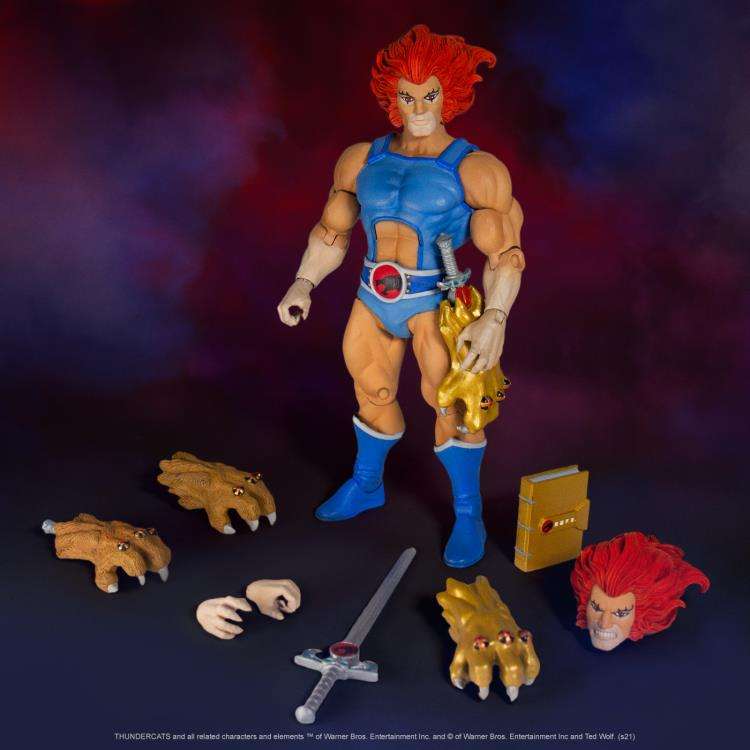 Thundercats Ultimates Lion-O Action Figur super 7