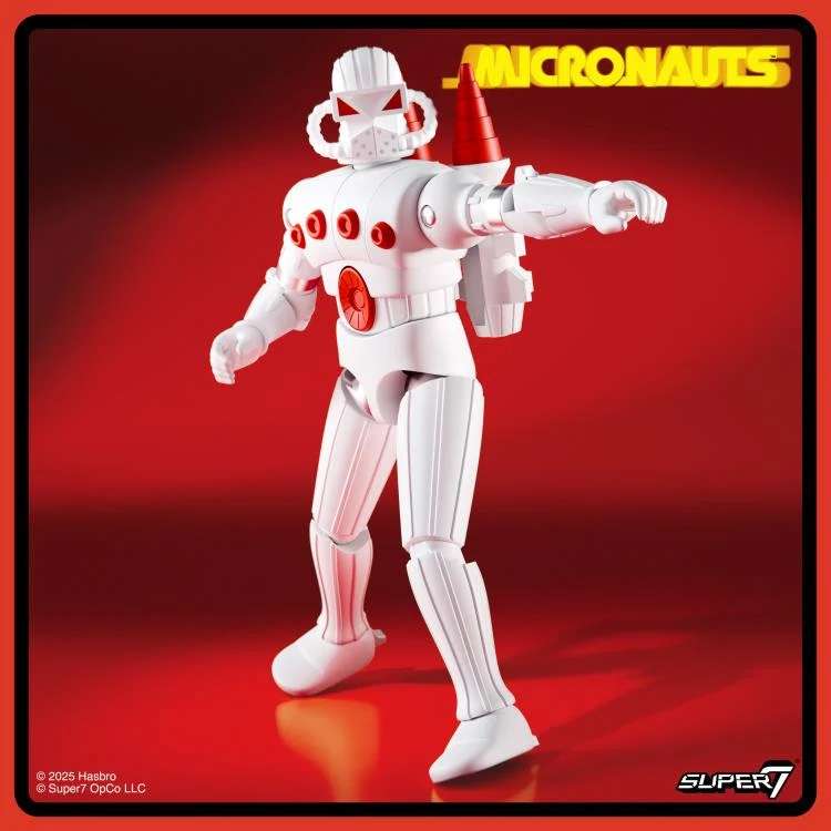 Micronauts W02 Force Commander Reaction+ Figur super 7