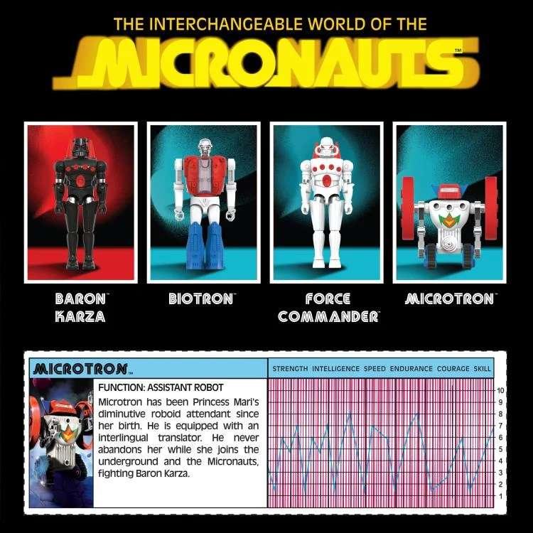 Micronauts W02 Microtron Reaction+ Figur - Robotto
