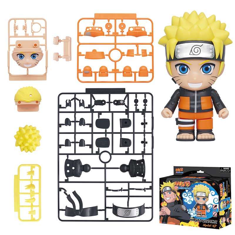 Naruto Naruto Modellkit - Bygg Ditt Favoritkaraktär monogram