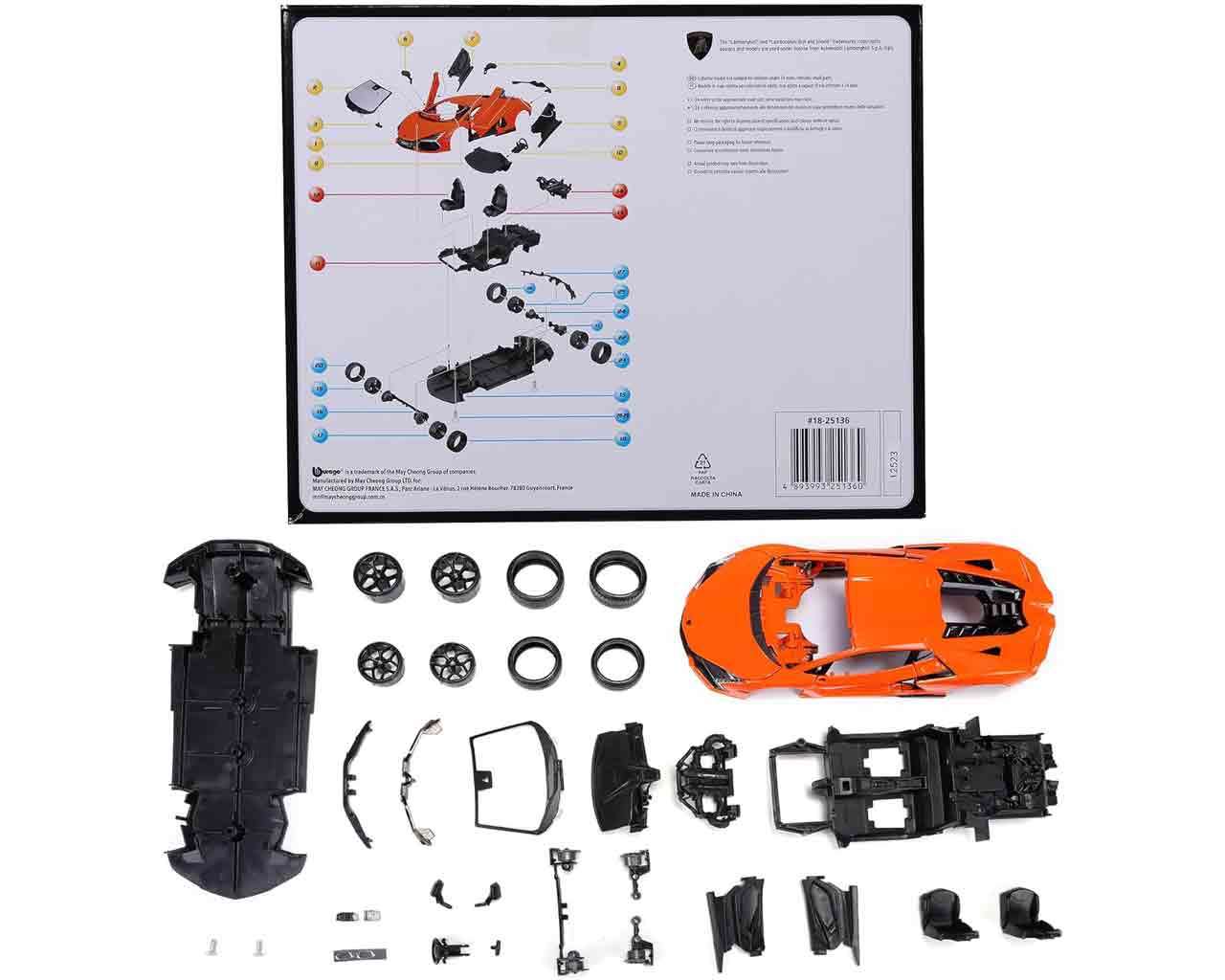 Lamborghini Revuelto - Modellkit 1:24 bburago