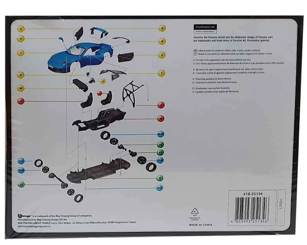 Porsche 911 GT3 - Modellkit 1:24 - Robotto