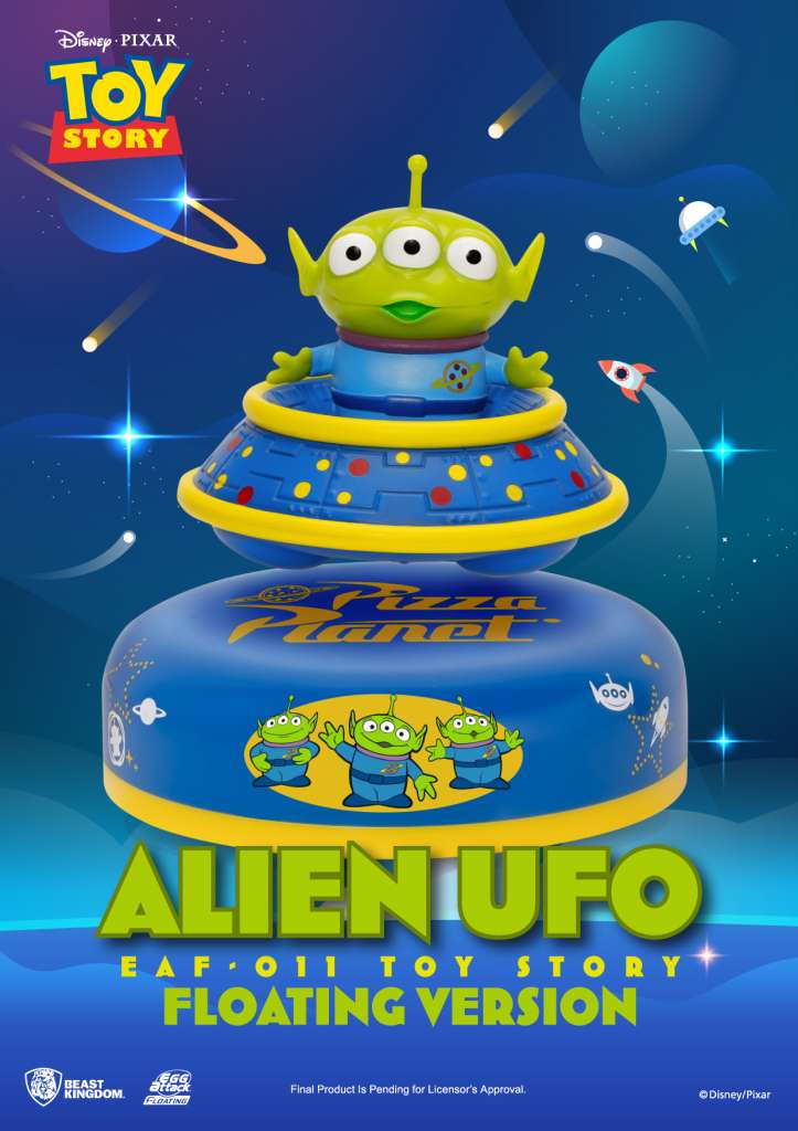 Toy Story Alien UFO Flytande Version beast kingdom