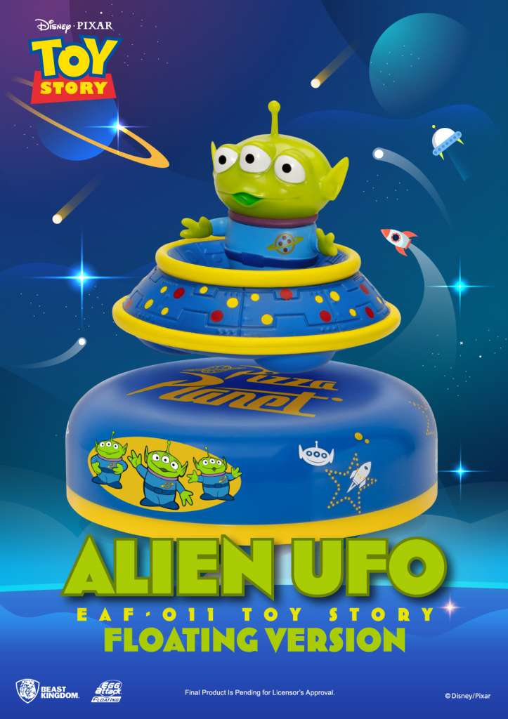 Toy Story Alien UFO Flytande Version beast kingdom