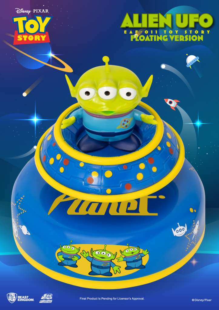 Toy Story Alien UFO Flytande Version beast kingdom