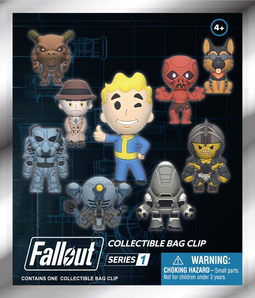 Fallout S1 Bag Clip Blind Box Display (24) monogram
