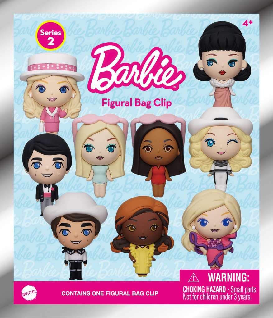 Barbie S2 Bag Clip Blind Box Display (24) monogram