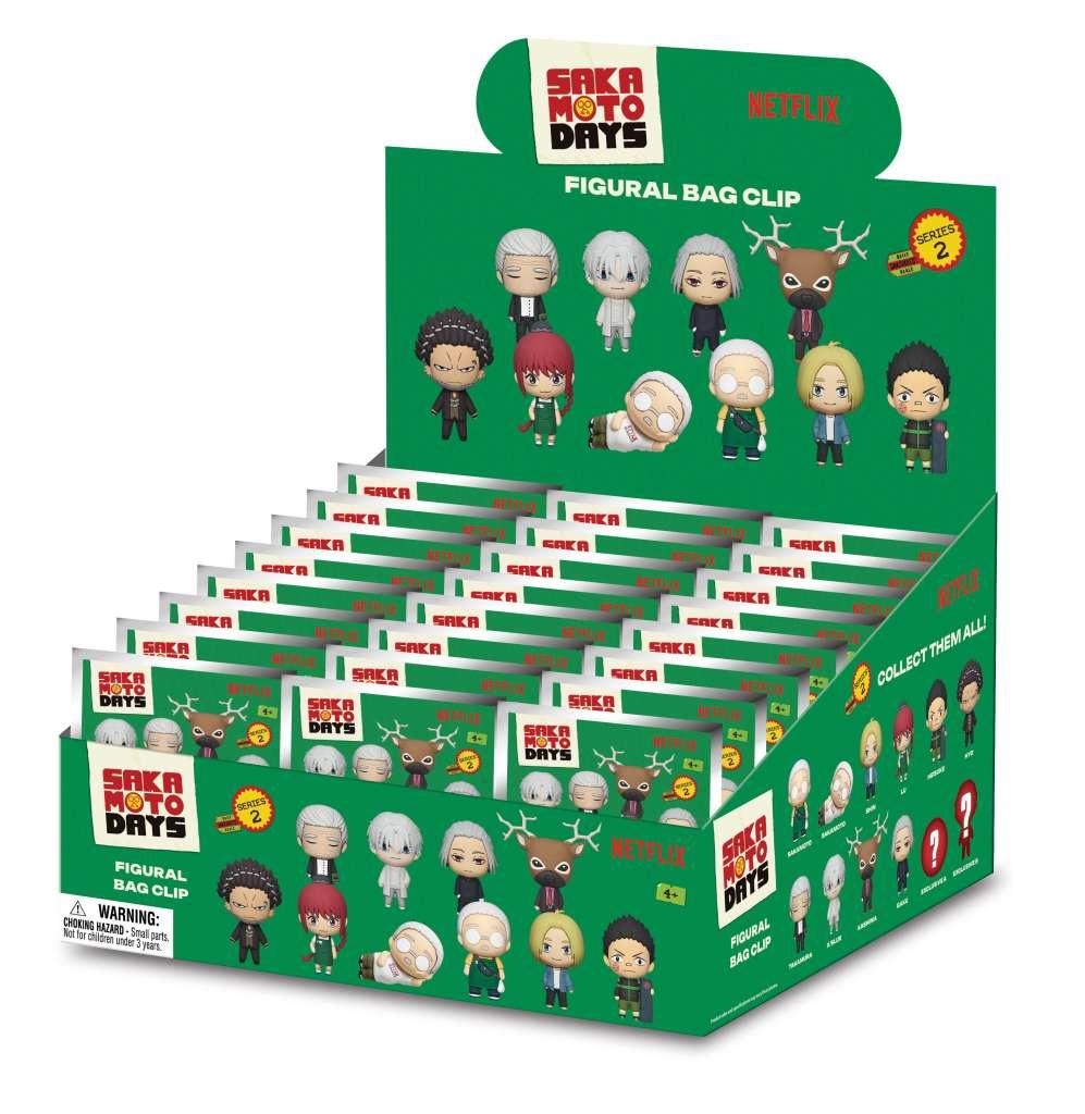 Sakamoto Days S2 Bag Clip Blind Box Display (24) - Robotto