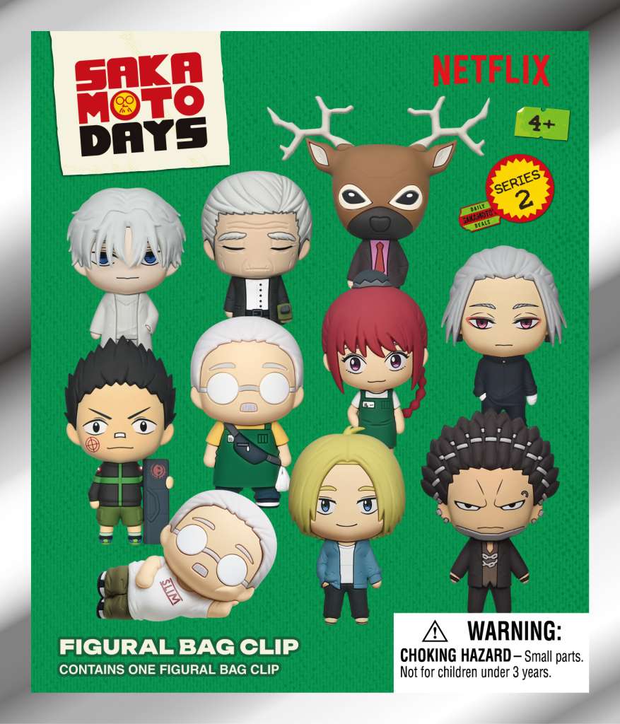 Sakamoto Days S2 Bag Clip Blind Box Display (24) monogram