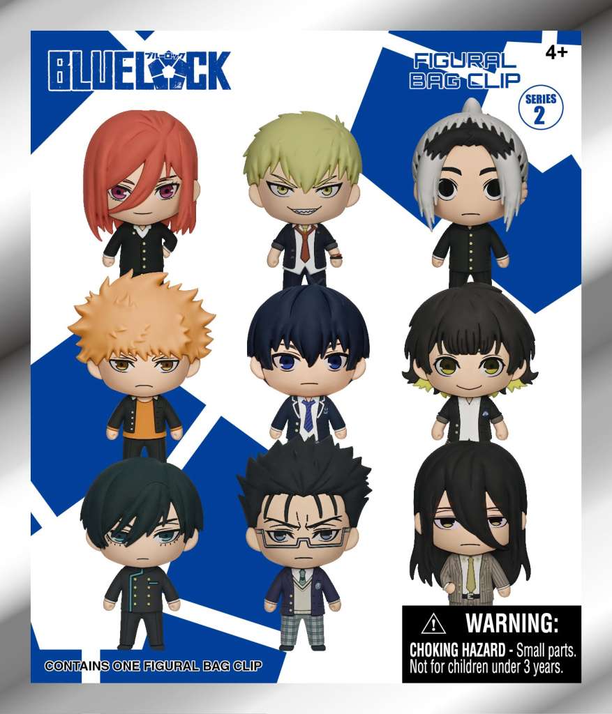 Blue Lock S2 Bag Clip Blind Box Display (24) monogram