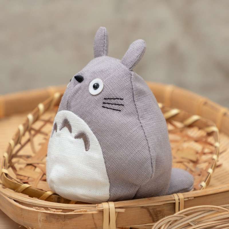 My Neighbor Totoro Japansk Stil Grå Stor Bönpase studio ghibli