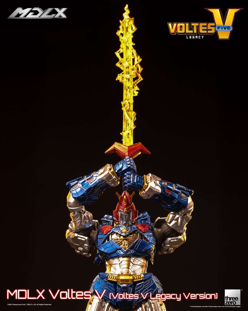 Voltes V MDLX Legacy Version Action Figur threea toys/threezero