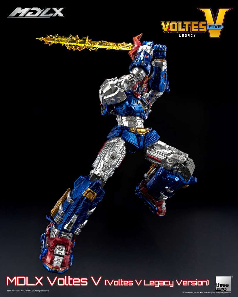 Voltes V MDLX Legacy Version Action Figur threea toys/threezero
