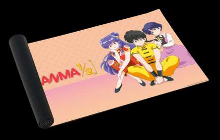 Ranma 1/2 Spelmatta - Ranma och Vänner don t panic games