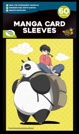 Ranma 1/2 Skyddssleeves - Ranma Boy & Genma don t panic games