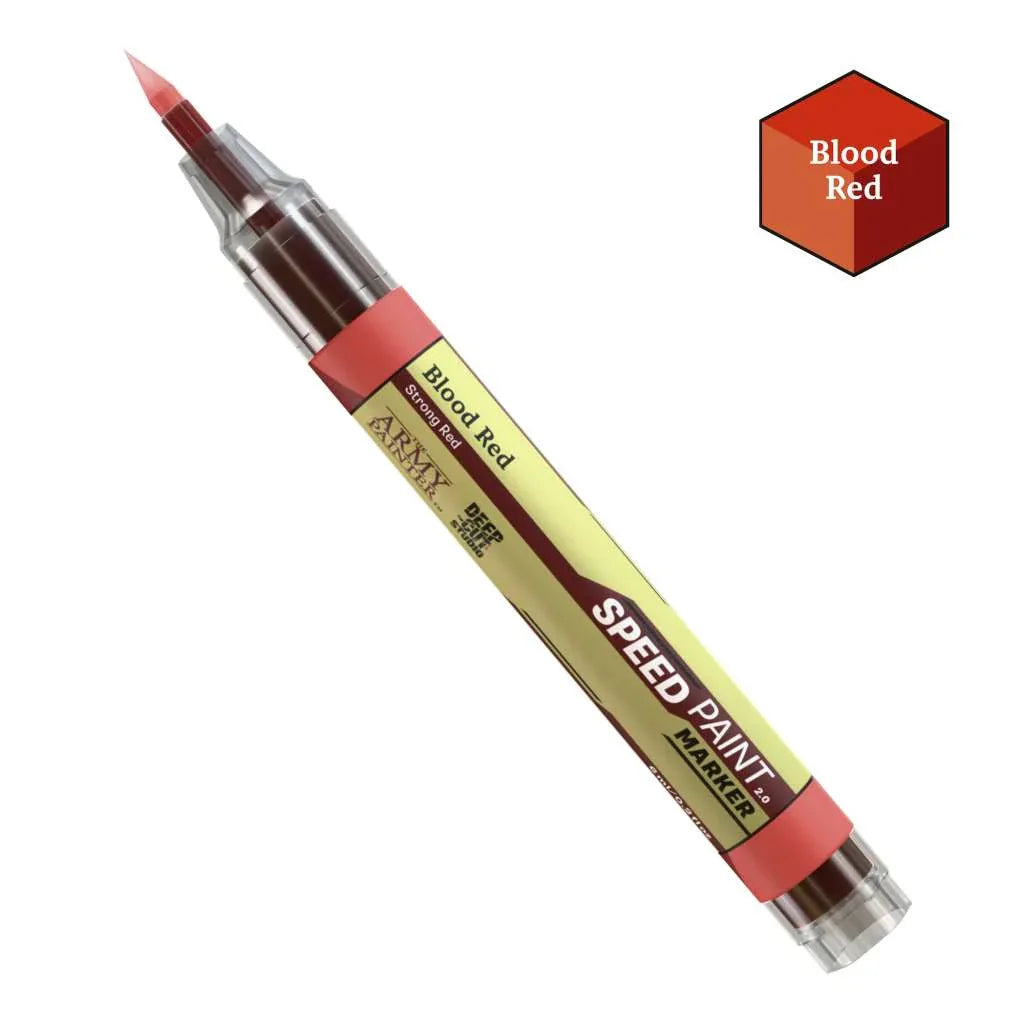Speedpaint Marker Blood Red - Högkvalitativ Markör för Snabbmålning - Robotto