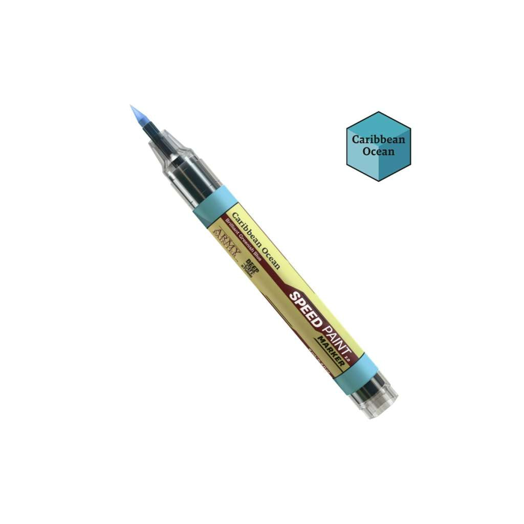 Speedpaint Marker Caribbean Ocean - Högkvalitativ Färg för Kreativitet army painter