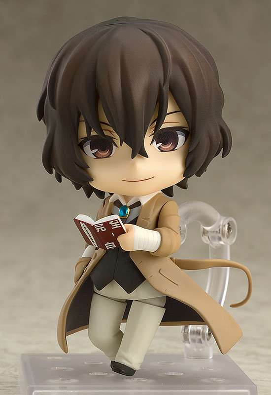 Bungo Stray Dogs Osamu Dazai Nendoroid Återutgåva orange rouge