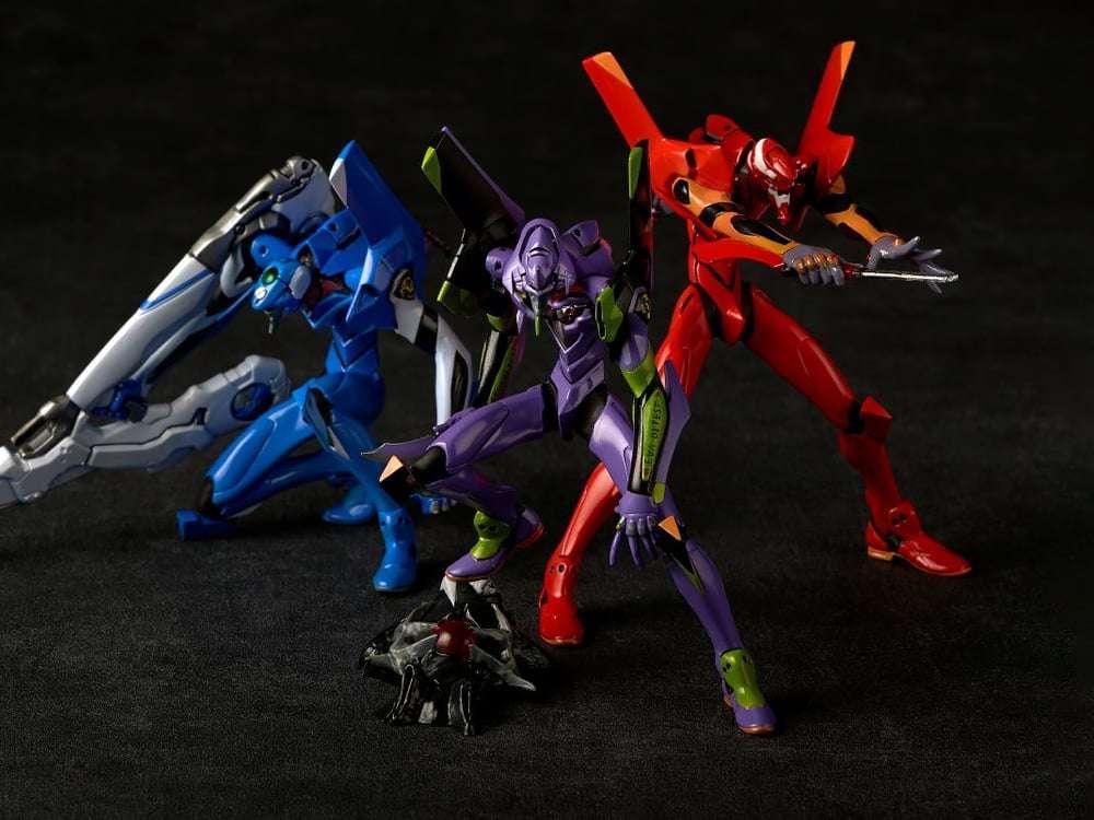 Evangelion Unit-01/Unit-02/Proto Type-00 Artpla Modell Kit - Robotto