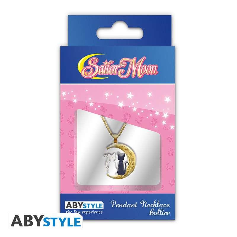Sailor Moon Kattor på Månen Hänge Halsband - Robotto