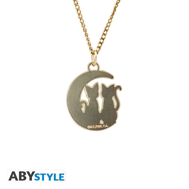 Sailor Moon Kattor på Månen Hänge Halsband abystyle studio