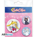 Sailor Moon Luna Artemis & Sailor Moon Pin - Badges för Fans - Robotto