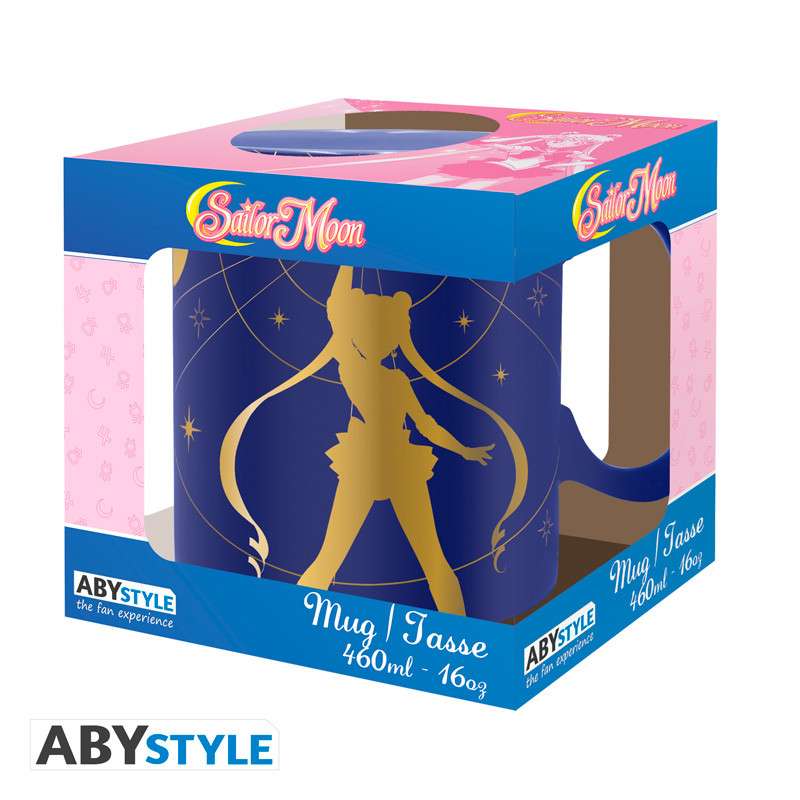 Golden Sailor Moon Mugg - 460 ml med ikonisk design abystyle studio