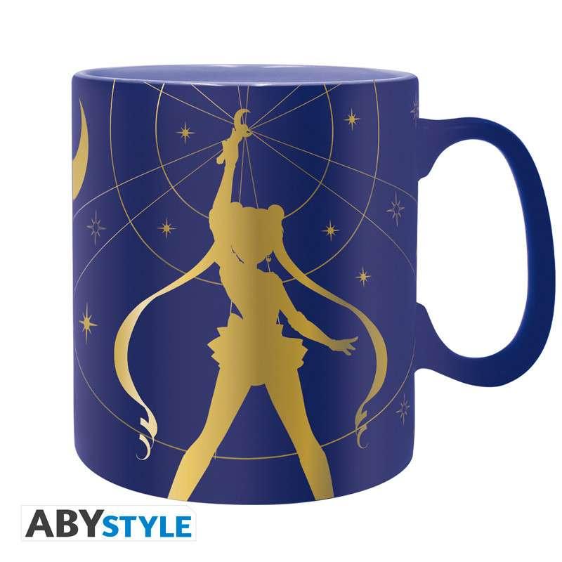 Golden Sailor Moon Mugg - 460 ml med ikonisk design - Robotto
