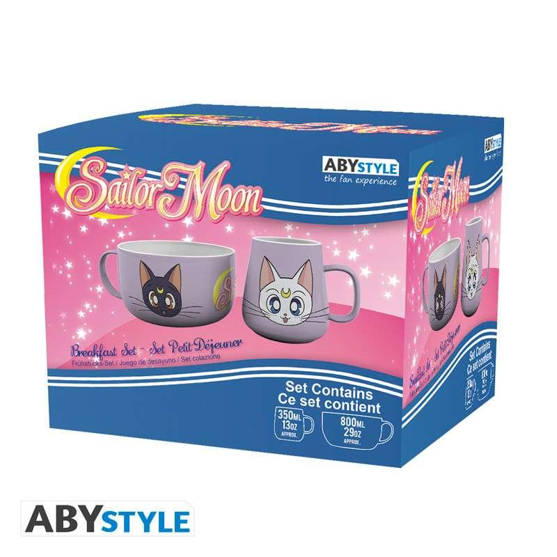 Sailor Moon Luna & Artemis Frukostset - Robotto