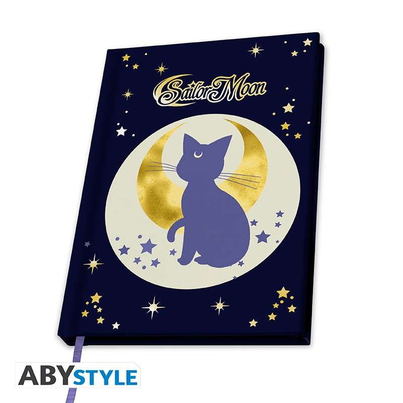 Sailor Moon Luna & Artemis A5 Anteckningsblock abystyle studio