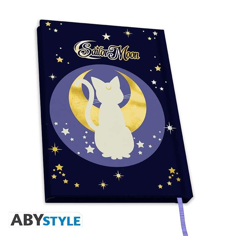 Sailor Moon Luna & Artemis A5 Anteckningsblock - Robotto