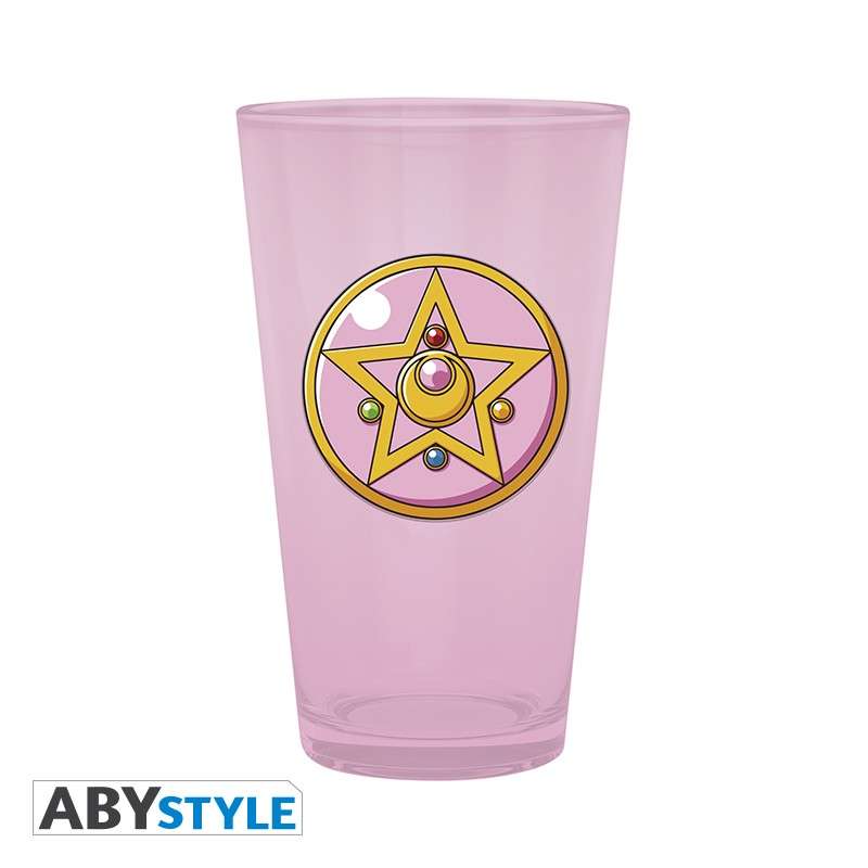 Sailor Moon Pink Glass - Större Dricksglas i Kvalitetsglas abystyle studio