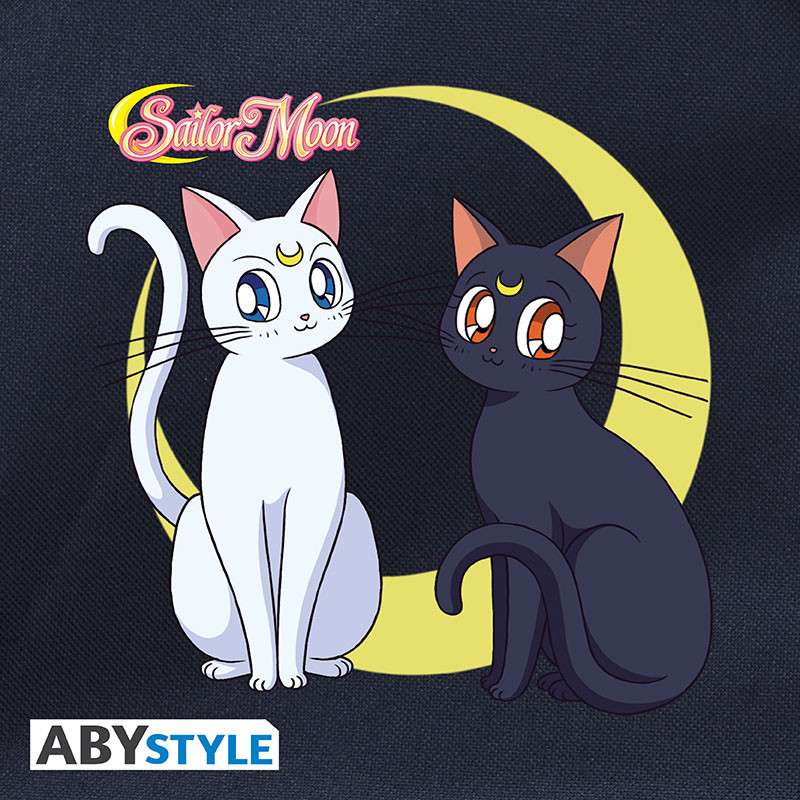 Sailor Moon Luna & Artemis Ryggsäck - Guardian Cats på Farten abystyle studio