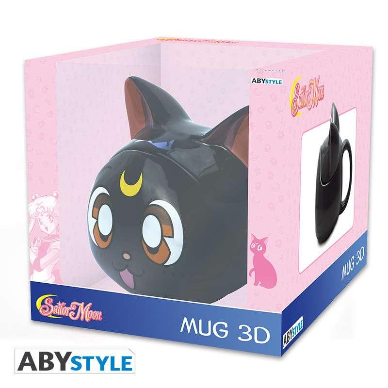 Sailor Moon Luna 3D Mug – Kaffe med Stil - Robotto