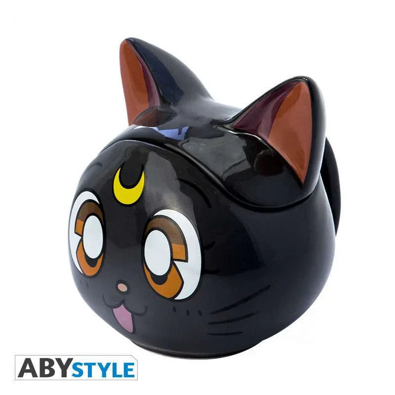 Sailor Moon Luna 3D Mug – Kaffe med Stil - Robotto