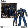 Fallout 76 T-60 Vault Tec och Sole Survivor Actionfigur 2-pack mcfarlane toys 2025