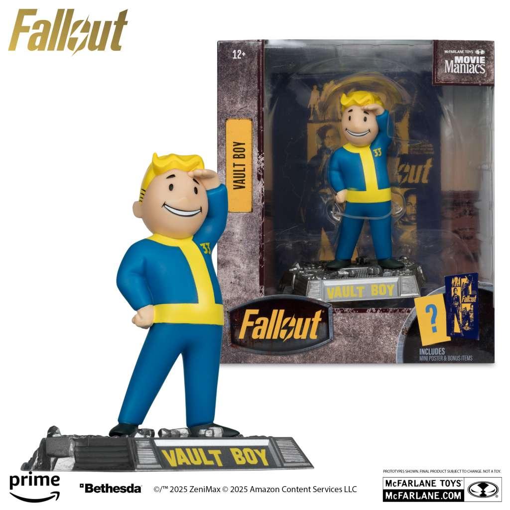 Movie Maniacs Fallout Vault Boy Assortment Set (3) - Robotto