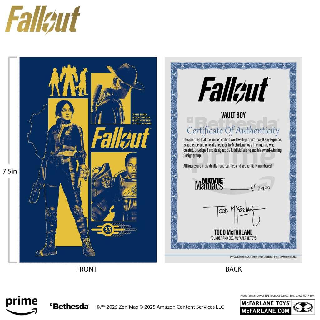 Movie Maniacs Fallout Vault Boy Assortment Set (3) - Robotto