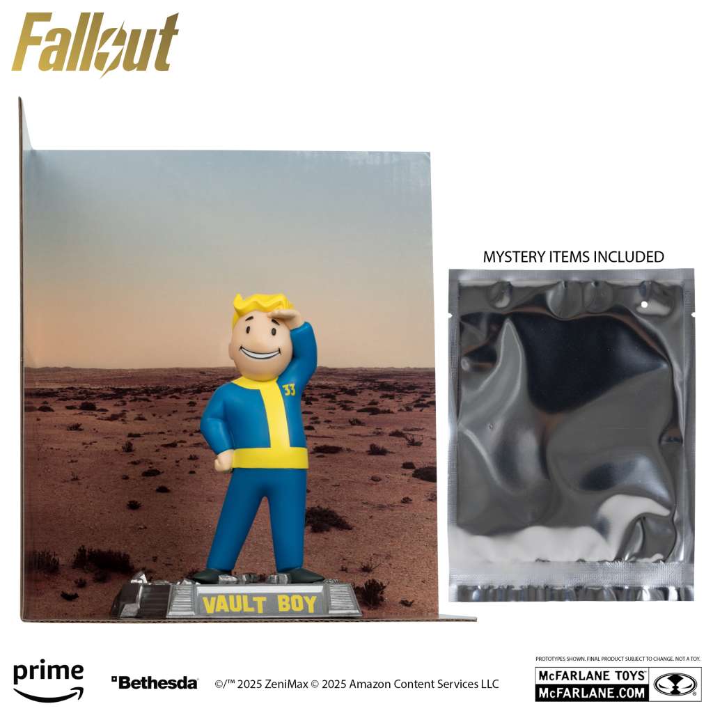 Movie Maniacs Fallout Vault Boy Assortment Set (3) mcfarlane toys 2025
