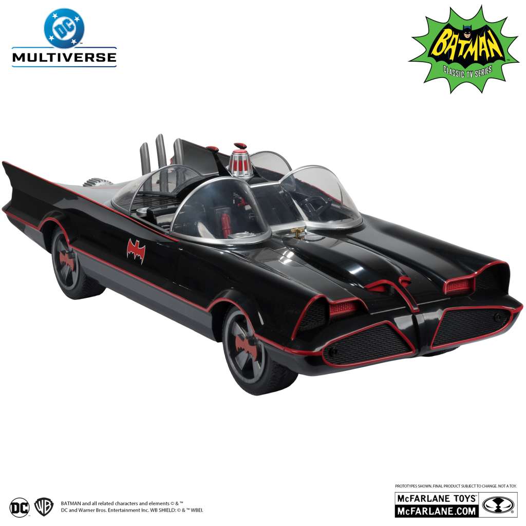 DC Multiverse Ford Batmobile 1966 – Batman Samlarbil Robotto