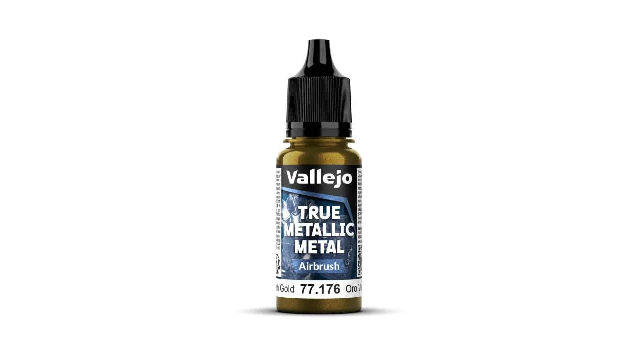True Metallic Metal 77176 Airbrush Greenish Gold - Professionell Luftborste Färg - Robotto