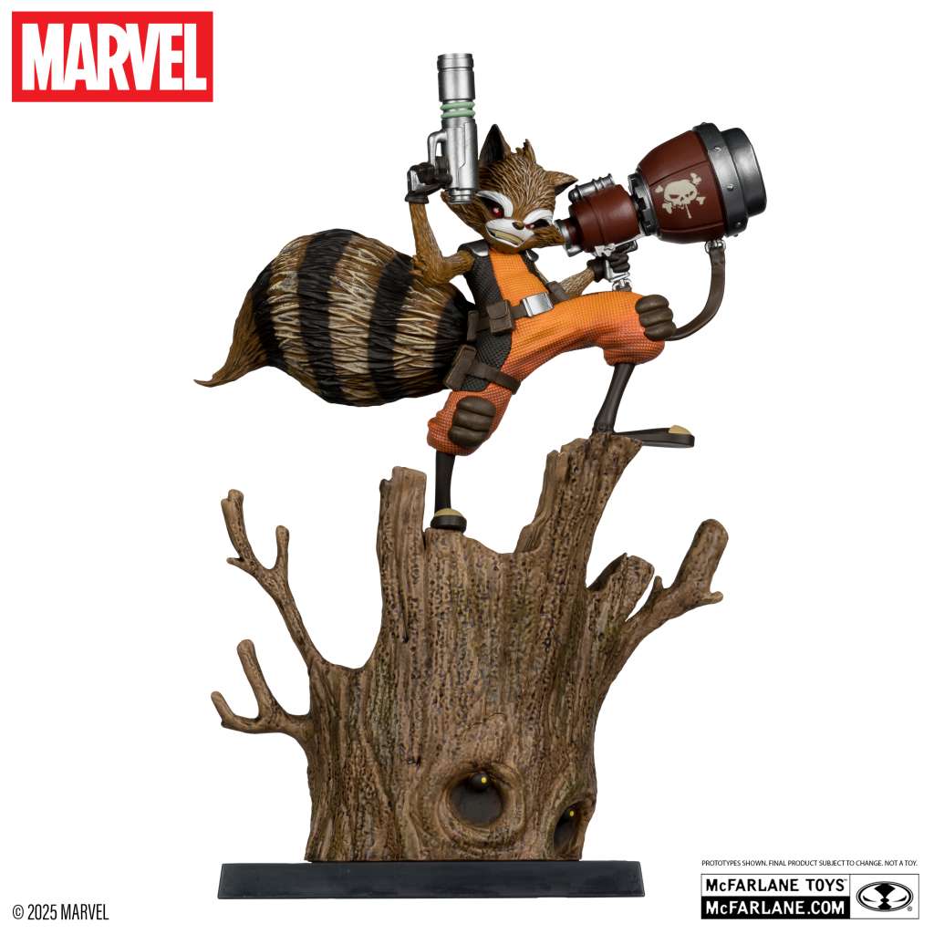 Marvel Collection 1:6 WV7 Rocket Raccoon - A Chasing Tale #1 Figur mcfarlane toys 2025