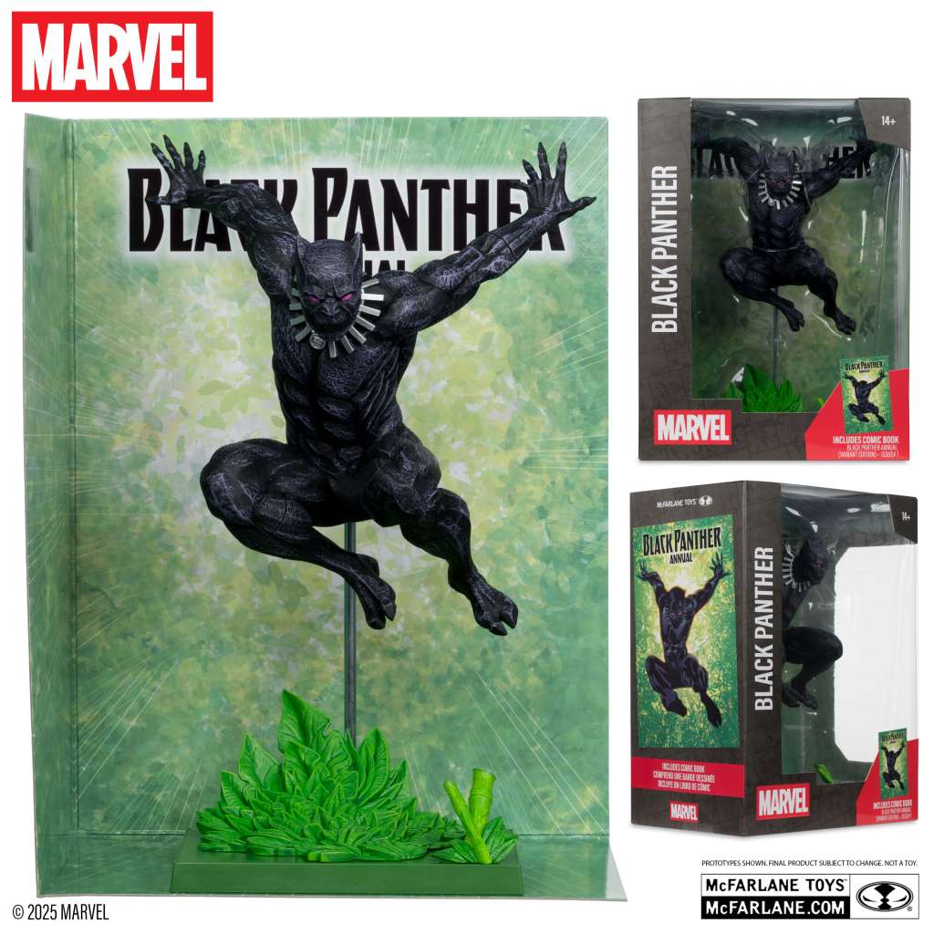 Marvel Collection WV7 1.6 Black Panther Annual #1 Variant Figur mcfarlane toys 2025
