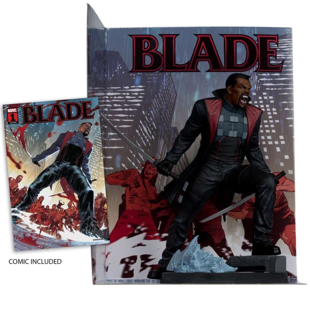 Marvel collection 1:6 wv7 blade (blade #1) figure