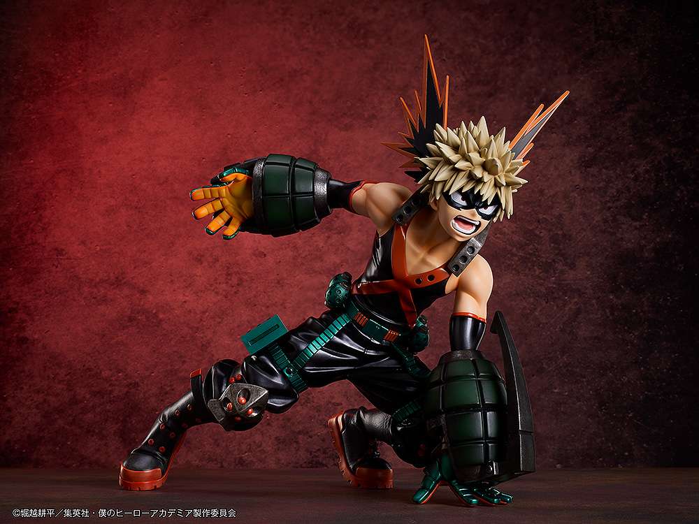 My Hero Academia Katsuki Bakugo Metallic Statue goodsmile fr