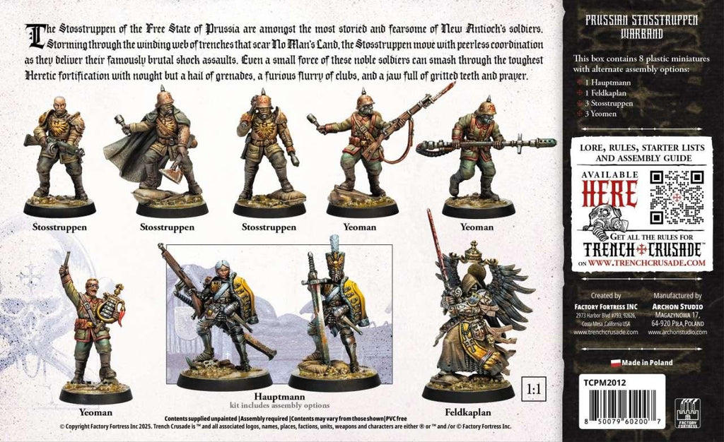 Trench Crusade Prussian Stosstruppen Box - Robotto