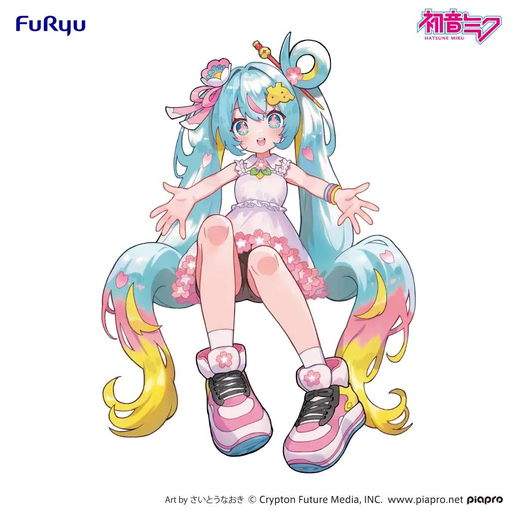 Hatsune Miku 10th Anniversary Noodle Stopper Figure