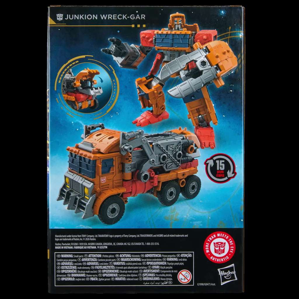 Transformers Age of the Primes Junkion Wreck-Gar Action Figur hasbro